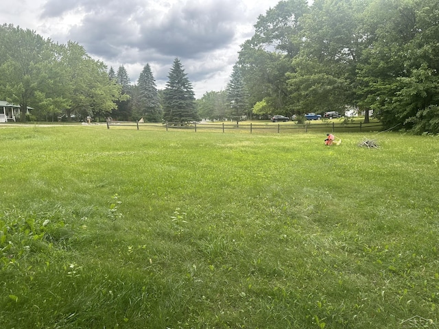 2220 Alice St, Farwell, MI 48622 - view of yard