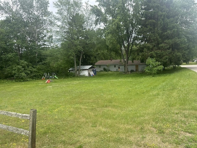 2220 Alice St, Farwell, MI 48622 - view of grassy yard
