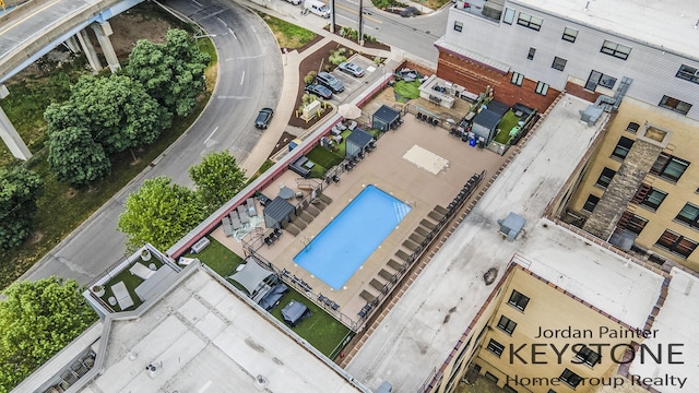600 Broadway Ave NW Unit 409B, Grand Rapids, MI 49504 - drone / aerial view