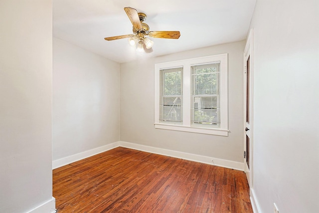 1921 Cornelius Ave SE, Grand Rapids, MI 49507 - empty room with wood-type flooring and ceiling fan