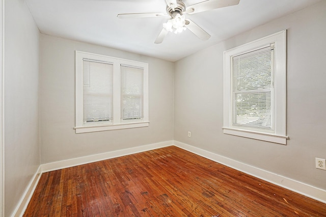 1921 Cornelius Ave SE, Grand Rapids, MI 49507 - unfurnished room featuring wood-type flooring and ceiling fan
