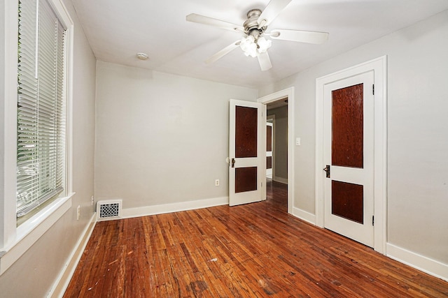 1921 Cornelius Ave SE, Grand Rapids, MI 49507 - unfurnished bedroom featuring wood-type flooring and ceiling fan