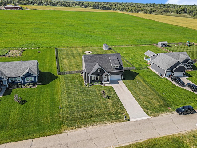 11539 Warrior Trl, Grass Lake, MI 49240 - overview of rural landscape