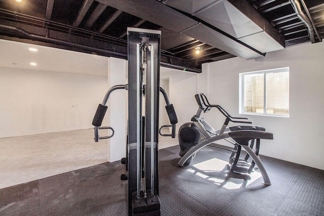 11539 Warrior Trl, Grass Lake, MI 49240 - view of exercise area