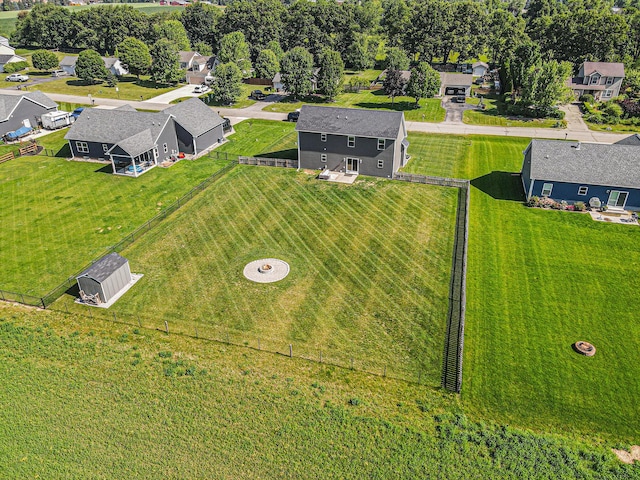 11539 Warrior Trl, Grass Lake, MI 49240 - aerial perspective of suburban area