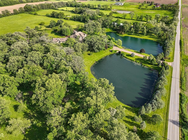 861 S 800 W, Indiana, IN 46341 - bird's eye view of a large body of water and a tree filled landscape