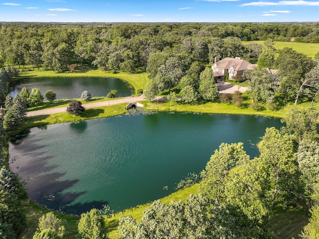 861 S 800 W, Indiana, IN 46341 - aerial view of property and surrounding area with a nearby body of water and a forest