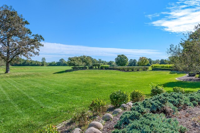 861 S 800 W, Indiana, IN 46341 - view of grassy yard featuring a view of countryside