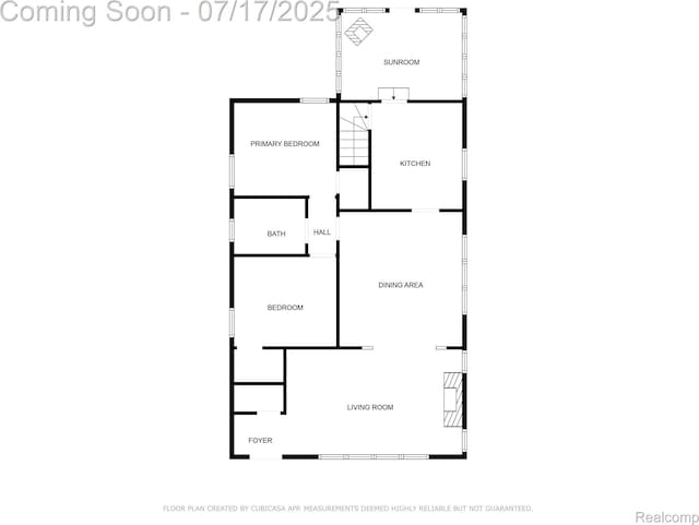2006 N Connecticut Ave, Royal Oak, MI 48073 - view of home floor plan