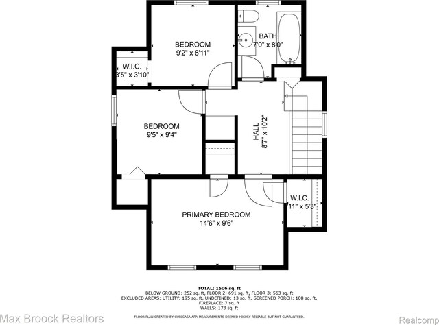643 Spencer St, Ferndale, MI 48220 - view of home floor plan