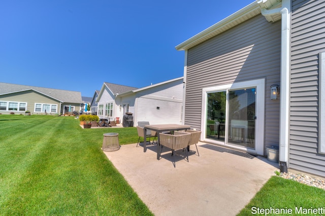 675 Terrace Point Dr, Muskegon, MI 49440 - view of patio / terrace with outdoor dining area