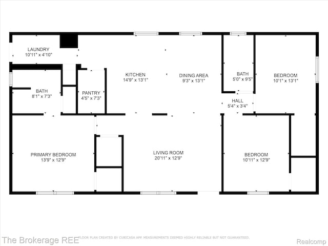 491 Harrison Dr, Davison, MI 48423 - view of home floor plan