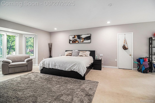 4469 Tanbark St, Bloomfield Hills, MI 48302 - carpeted bedroom with baseboards and recessed lighting