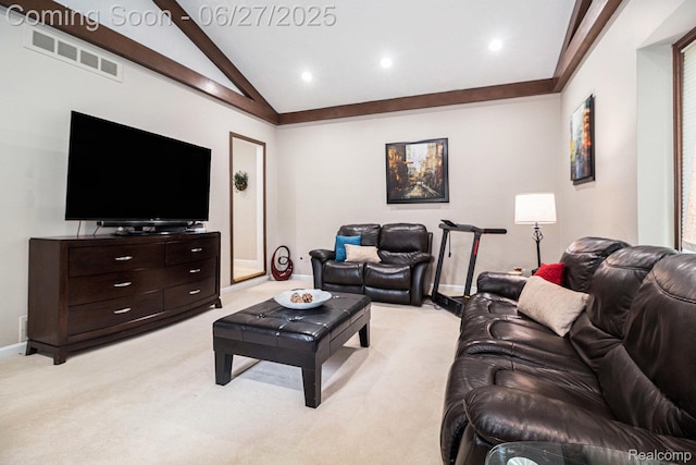 4469 Tanbark St, Bloomfield Hills, MI 48302 - living room with light colored carpet and recessed lighting
