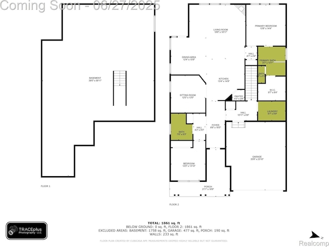 38731 Chasewood Ct, Farmington Hills, MI 48335 - view of floor plan / room layout