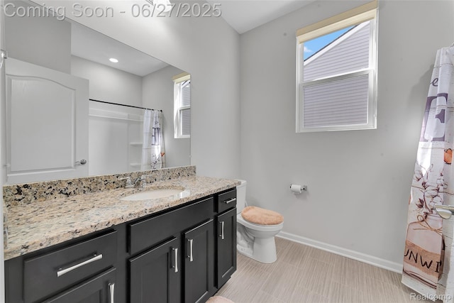 38731 Chasewood Ct, Farmington Hills, MI 48335 - bathroom featuring vanity and a shower with shower curtain