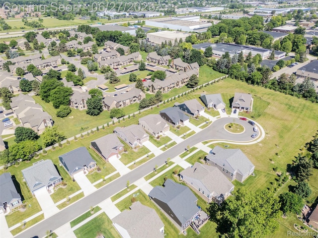 38731 Chasewood Ct, Farmington Hills, MI 48335 - aerial view of property's location with nearby suburban area