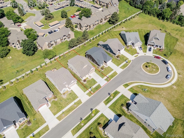 38731 Chasewood Ct, Farmington Hills, MI 48335 - aerial view of property's location with nearby suburban area