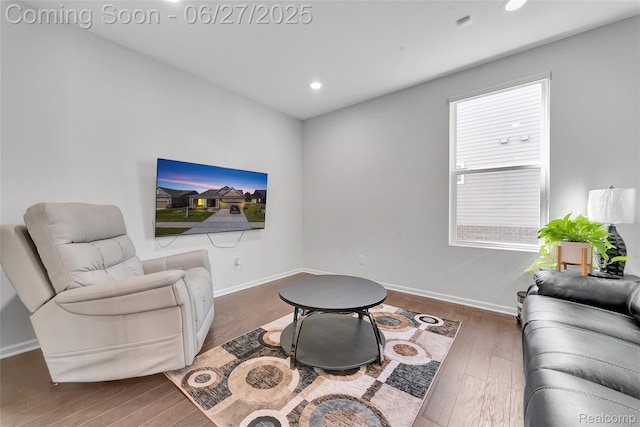 38731 Chasewood Ct, Farmington Hills, MI 48335 - living room with wood finished floors and recessed lighting
