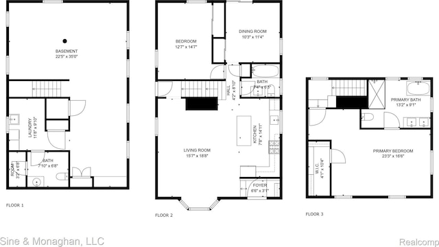 389 Kercheval Ave, Grosse Pointe, MI 48236 - view of floor plan / room layout