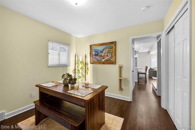 389 Kercheval Ave, Grosse Pointe, MI 48236 - office space with dark wood-type flooring