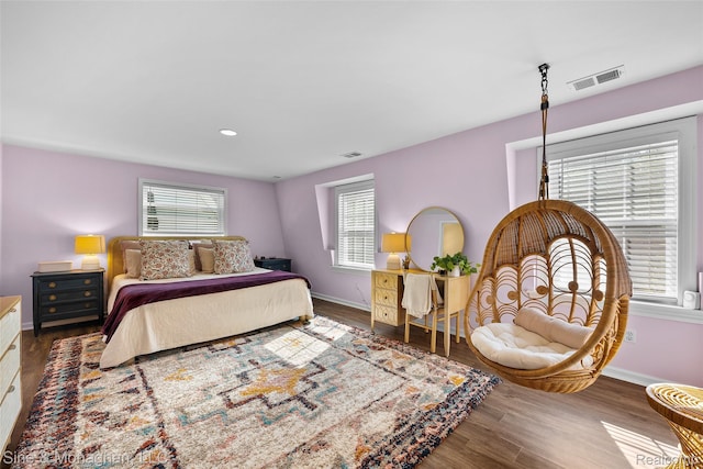 389 Kercheval Ave, Grosse Pointe, MI 48236 - bedroom with wood finished floors and recessed lighting