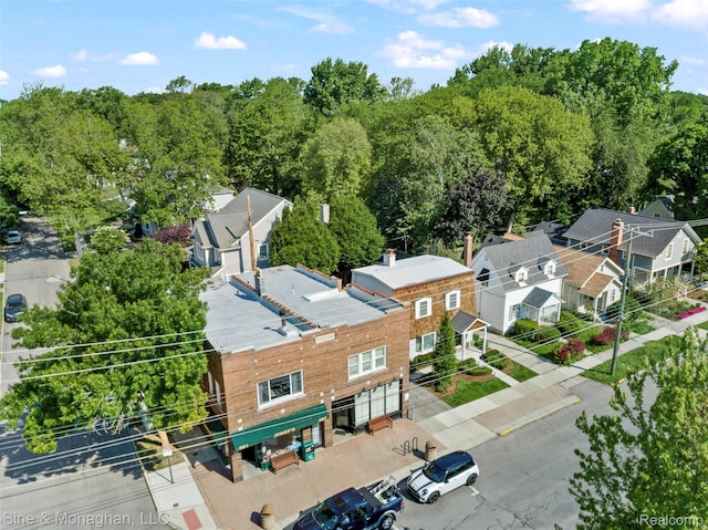 389 Kercheval Ave, Grosse Pointe, MI 48236 - bird's eye view