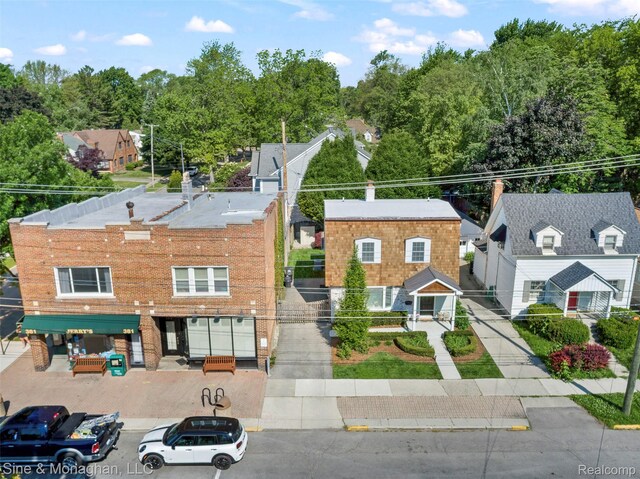 389 Kercheval Ave, Grosse Pointe, MI 48236 - bird's eye view