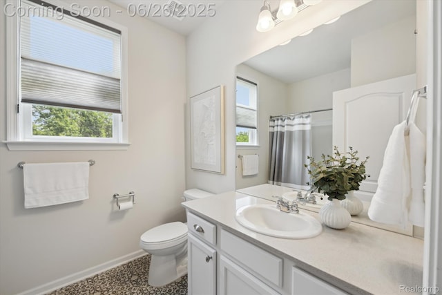 1065 Spring Trail Ct, Brighton, MI 48116 - full bathroom with vanity and a shower with curtain