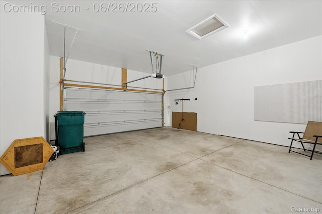 1065 Spring Trail Ct, Brighton, MI 48116 - garage featuring a garage door opener