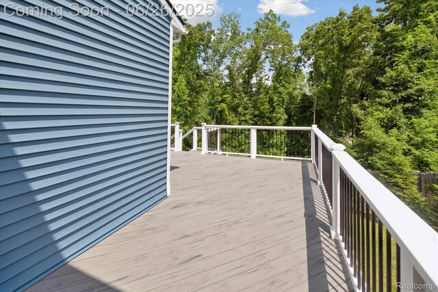 1065 Spring Trail Ct, Brighton, MI 48116 - view of wooden terrace