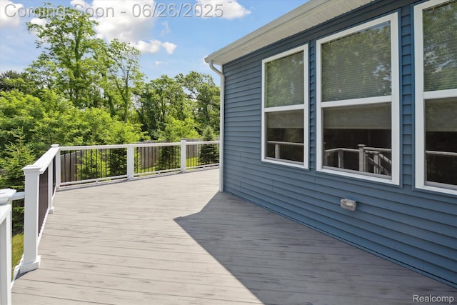 1065 Spring Trail Ct, Brighton, MI 48116 - view of wooden deck