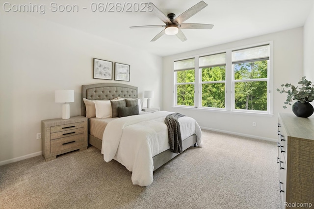 1065 Spring Trail Ct, Brighton, MI 48116 - bedroom featuring carpet and ceiling fan