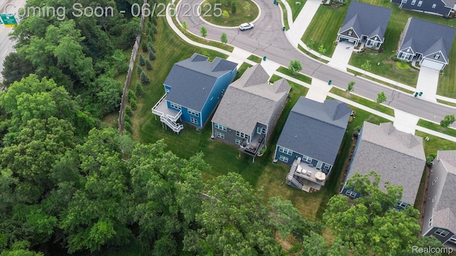 1065 Spring Trail Ct, Brighton, MI 48116 - aerial view of residential area
