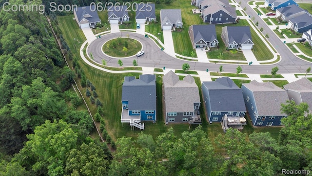 1065 Spring Trail Ct, Brighton, MI 48116 - aerial view of residential area