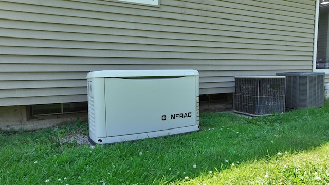 7106 Partridge Dr, Flushing, MI 48433 - exterior view of a power unit and a bulkhead entry