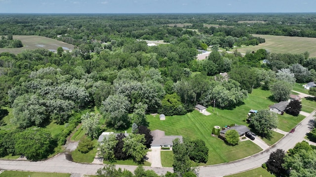 7106 Partridge Dr, Flushing, MI 48433 - view of property location with a forest