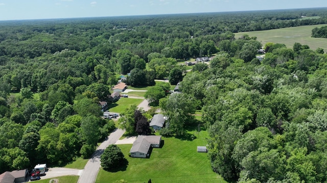 7106 Partridge Dr, Flushing, MI 48433 - aerial view of a forest