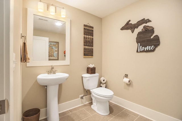 3479 Jeffrey Spur, Hamilton, MI 49419 - bathroom with toilet and tile patterned flooring