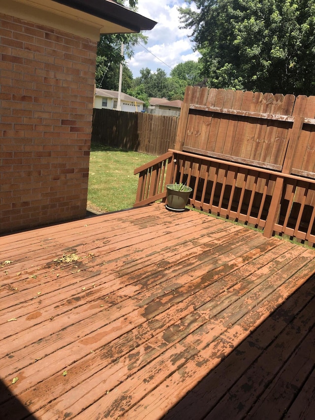 1113 Nichols Rd, Kalamazoo, MI 49006 - view of wooden terrace