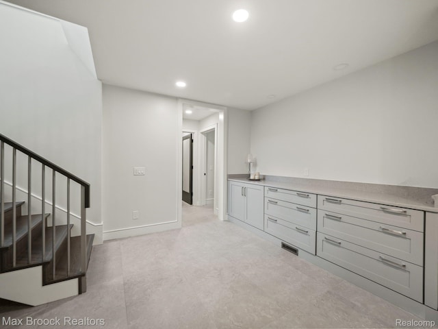 4890 Charing Cross Rd, Bloomfield Hills, MI 48304 - unfurnished room featuring recessed lighting and stairway
