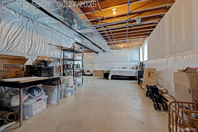 28545 Cottage Ln, New Hudson, MI 48165 - view of basement