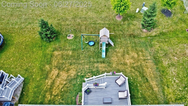 28545 Cottage Ln, New Hudson, MI 48165 - bird's eye view