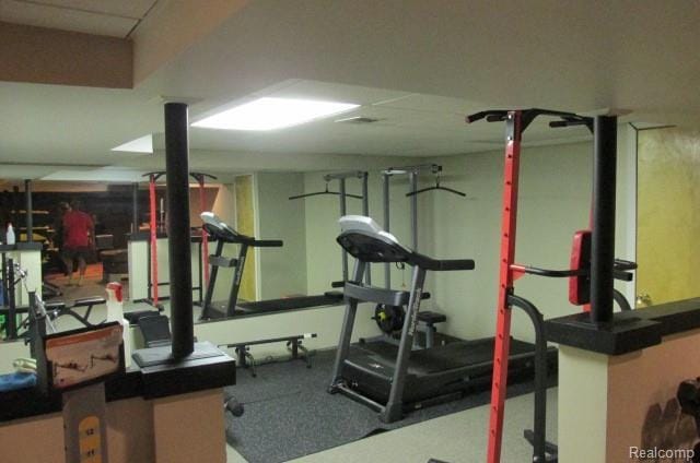 43870 Boulder Dr, Clinton Township, MI 48038 - view of exercise area