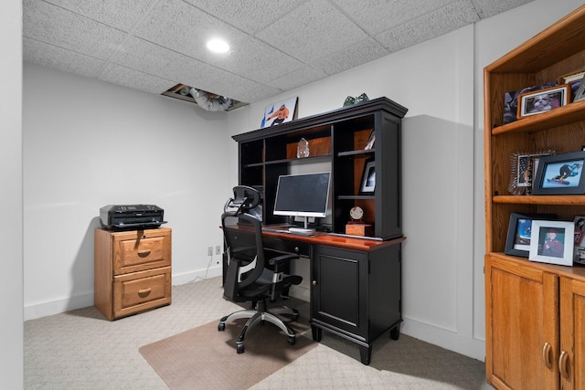 7662 Hidden Ponds Blvd, Brighton, MI 48114 - carpeted office with baseboards