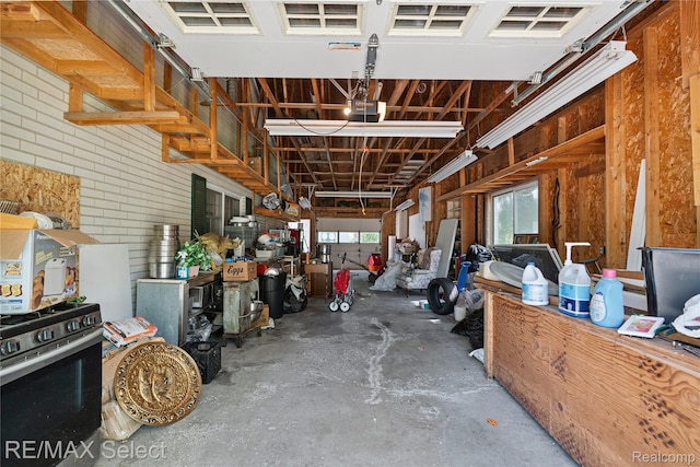 6088 Sierra Pass, Flint, MI 48532 - garage with a garage door opener