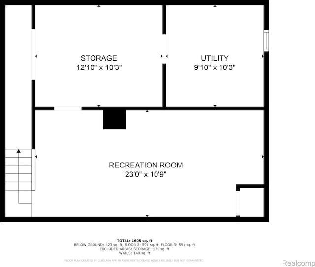 607 Ashburnham St, Auburn Hills, MI 48326 - view of floor plan / room layout