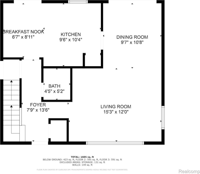 607 Ashburnham St, Auburn Hills, MI 48326 - view of property floor plan