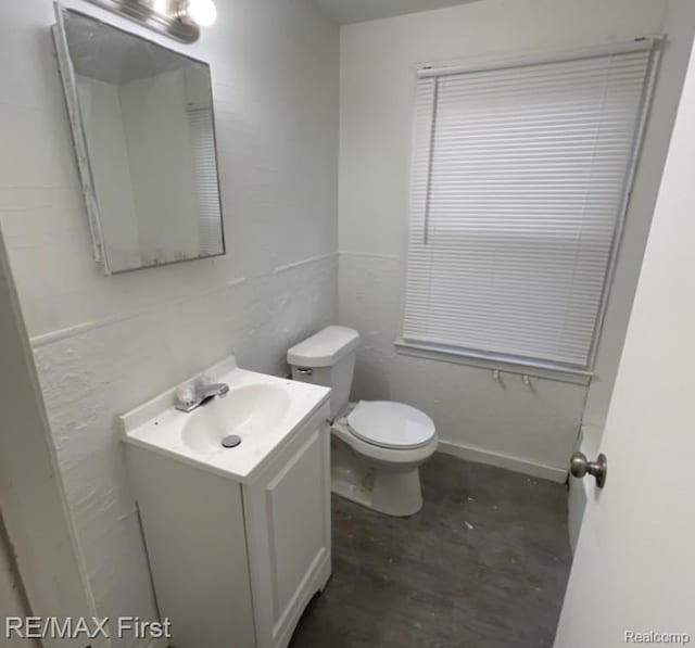 15996 Chalfonte St, Detroit, MI 48227 - bathroom featuring vanity and wood finished floors
