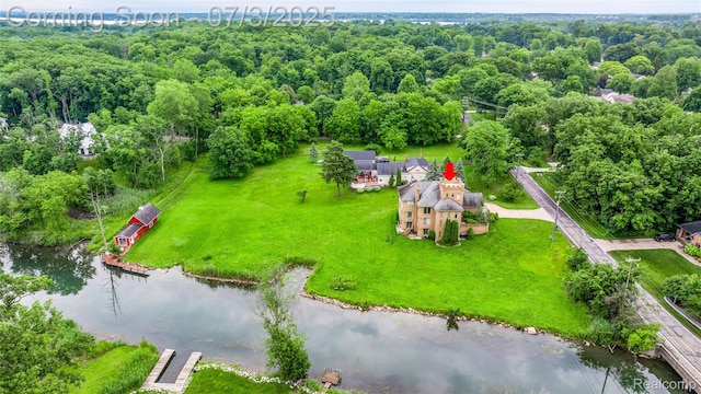 9000 Ferry Rd, Grosse Ile, MI 48138 - aerial view of a nearby body of water